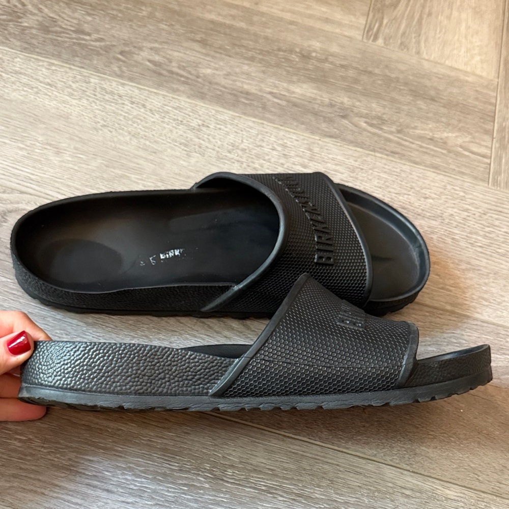 Birkenstock Black Slide Sandals